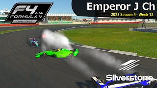 Casually Protesting Professional Drivers  iRacing F4 Challenge at Silverstone [upl. by Dor]