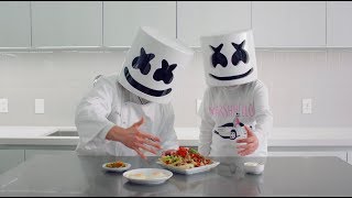 Cooking with Marshmello How to Make Loaded Nachos feat Mini Mello [upl. by Cirenoj]