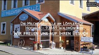 Milchtankstelle Löfflerhof in Waldmünchen  Einblicke in die Hofarbeit Action auf Wiese und Feld [upl. by Asilad528]