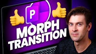 PowerPoint Presentation Skills Master Morph Transition ✨ [upl. by Aihsoek179]