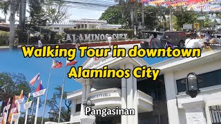 PHILIPPINES 🇵🇭  Walking Tour in Downtown Alaminos City Pangasinan  Trip 2024  Jo Celine Channel [upl. by Adnilema]