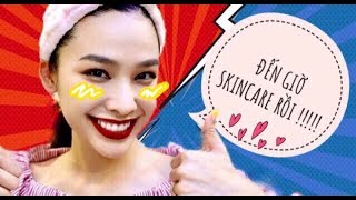 Night Skincare Routine  Dưỡng da buổi tối cùng Quách Ánh 😲😮✨ [upl. by Blodgett]