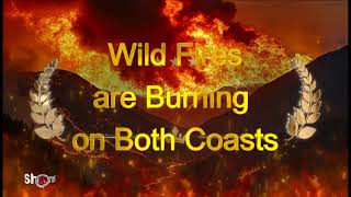 California AND Northeastern WildFires are out of Controlcaliforniawildfires california fire [upl. by Clayson]