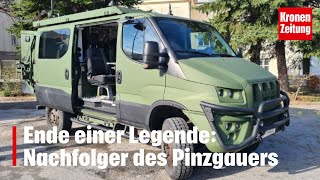 Das Ende einer Legende Bundesheer Das ist der Nachfolger des Pinzgauers  kronetv NEWS [upl. by Alleuqahs253]