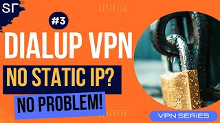 DialUp VPN Setup WITHOUT Static IP  FortiGate Configuration Guide [upl. by Nebra]