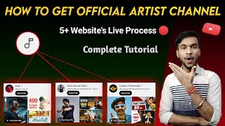 🔥COMPLETE TUTORIAL  Official Artist Channel Kaise Banaye  How To Get OAC On YouTube [upl. by Sacttler276]