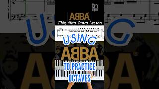 ABBA Chiquitita Piano Octaves Workout [upl. by Arria134]