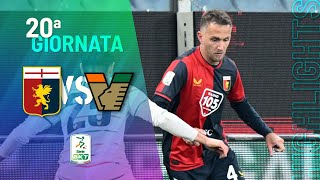 HIGHLIGHTS  Genoa vs Venezia 10  SERIE BKT [upl. by Siro]