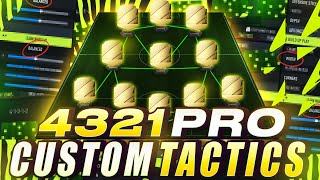 FIFA 22 OP PRO PLAYER 4321 CUSTOM TACTICS amp PLAYER INSTRUCTIONS  FIFA 22 ULTIMATE TEAM [upl. by Carson]