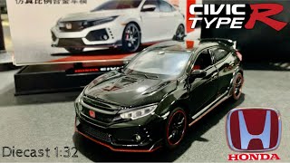 Honda Civic Type R Diecast Mini Auto 132 Review amp Unboxing [upl. by Eleets767]