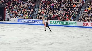 Charlene GuignardMarco Fabbri 2024 FS WC FD fancam [upl. by Adama]