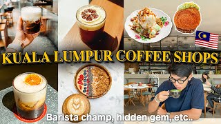 TOP 10 BEST Cafes in Kuala Lumpur🇲🇾Bukit Bintang Chow Kit Chinatown KL City Gallery｜Malaysia vlog [upl. by Frager]