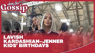 The KardashianJenner Kids’ Most Extravagant Birthday Parties [upl. by Annahvas974]