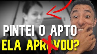 Como pintar o APARTAMENTO Faça VOCÊ MESMO  Vlog [upl. by Oirad]