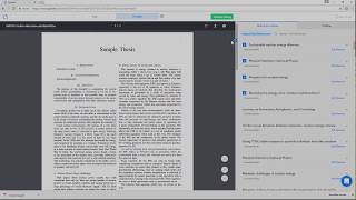 Thesis formatting on SciSpace Formerly Typeset  2 min video [upl. by Assanav275]