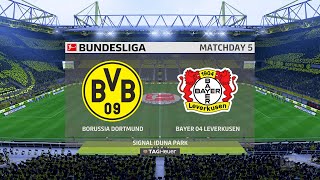 Dortmund vs Leverkusen  Bundesliga Germany League 2024  2025 [upl. by Nonnah832]