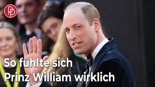 KörperspracheExpertin SO fühlte sich Prinz William beim BAFTAAuftritt wirklich • PROMIPOOL [upl. by Akener]