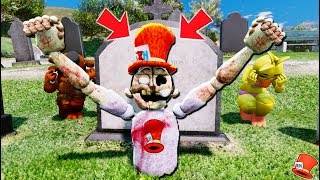 ZOMBIE REDHATTER ANIMATRONIC GTA 5 Mods FNAF RedHatter [upl. by Arek263]