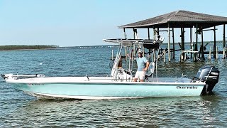 THIS IS MY New 24ft Bay Boat In Depth Review and Sea Trial [upl. by Dominy]