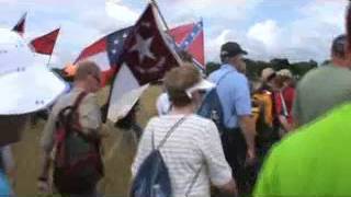 Picketts Charge 150th anniversary Gettysburg National Military Park [upl. by Abbot]