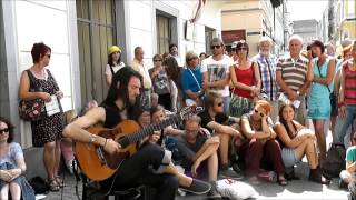 Estas Tonne at the Pflasterspektakel in Linz Austria [upl. by Eyot655]