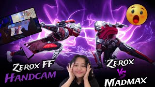 Zerox FF Vs Madmax FF💫 Handcam📲  Susy Official [upl. by Hahsi]