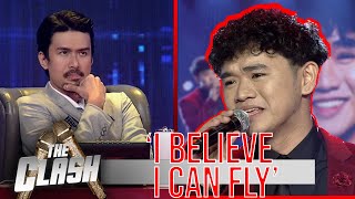 Vilmark Viray gives an astonishing performance of I Believe I Can Fly  The Clash 2021 [upl. by Kan360]