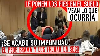 ¡¡TREMENDO INCIDENTE CON BEGOÑA GÓMEZ LA ACORRALAN Y APARECE CONFUSA EN LA ASAMBLEA DE MADRID [upl. by Ahsiekam]