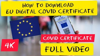 how to download EU digital COVID certificate in RomaniaFull informationEU ਡਿਜੀਟਲ ਕੋਵਿਡ ਸਰਟੀਫਿਕੇਟ [upl. by Surtimed627]