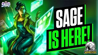 SAGE is HERE  Playing Some Sage Surfer Deck Breakdown amp Gameplay  Marvel Snap [upl. by Eeima]