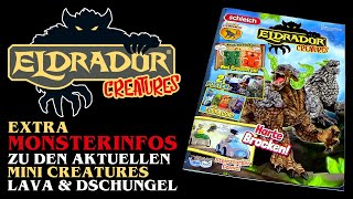 Schleich ® Eldrador ® Special  Monsterinfos zu aktuellen Mini Creatures  Lava amp Dschungel [upl. by Alihs15]