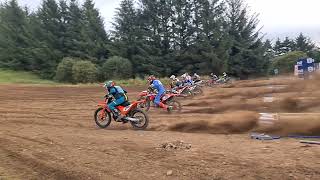 MX 1 Drumclog 2024 Final Round  Epic 4K Slow Motion Start EcosseSkyview [upl. by Hardden]