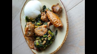 Leafy Beefy quotHighfieldsquot Stew Beef and Green Vegetables Stew from Zimbabwe Mustard Greens Recipe [upl. by Fabrianna]