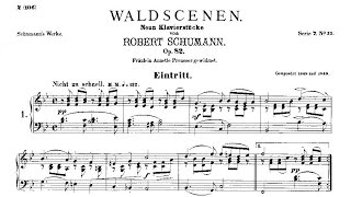 Robert Schumann Waldszenen Op 82 1849 [upl. by Cestar]