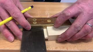 Haunched mortise and tenon [upl. by Selry]