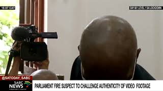 Parliament Fire I Zandile Christmas Mafe to challenge the authenticity of reported video footage [upl. by Adiell]