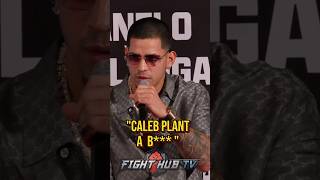 INTENSE Edgar Berlanga amp Caleb Plant go at it Canelo steps in [upl. by Suryt]