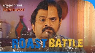 Pradhan Ji VS Bhushan The Epic Roast Battle  Panchayat  Prime Video India [upl. by Aikahc]