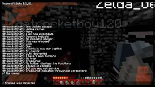 Minecraft SMP Airship Madness Part 7 The Bedrock Caverns [upl. by Elleoj254]