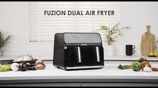 Salter  Aftercare Tutorial Fuzion Dual Airfryer EK5728 [upl. by Winzler]