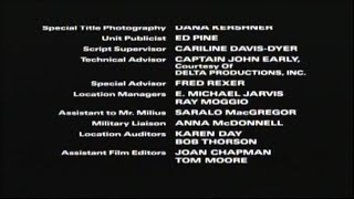 Red Dawn 1984 End Credits HBO Signature 2024 [upl. by Tsiuqram583]