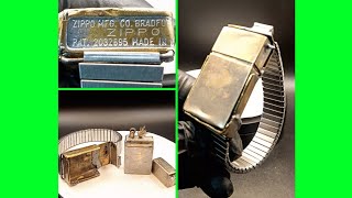 RARE Military Watch Trench Lighter Made From Zippo Lighter amp Razor Case OOAK [upl. by Nnaid34]