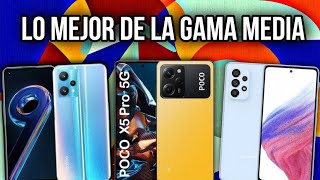 Top 4 mejores telefonos gama media calidad precio [upl. by Hirza51]