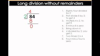 Long Division with No Remainders  Easy Math Division Lesson 5th amp 6th Grade Math [upl. by Yasnil128]