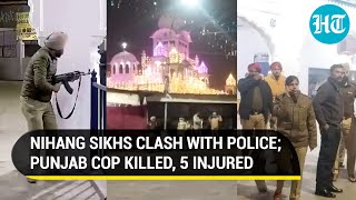 Punjab Nihang Sikh Kills Cop Locks Group Inside Gurdwara After Clashes Kapurthala Tense [upl. by Okajima391]