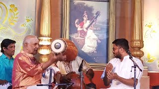 Mridangam Flying  Umayalpuram K Sivaraman and SKarthik  Thani Avarthanam Drum Solo [upl. by Shirlie747]