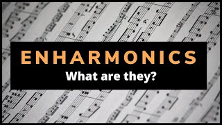 ENHARMONIC  What is an enharmonic in music  Piano MUSIC THEORY explained [upl. by Rayham]