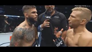 Cody Garbrandt vs T J Dillashaw FIGHT HIGHTLIGHTS [upl. by Mechelle993]