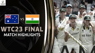 Australia v India  WTC23 Final  Match Highlights [upl. by Chaiken]