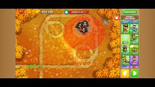 Bloon TD 6 daily advanced challenge Nov 7 [upl. by Atilol]